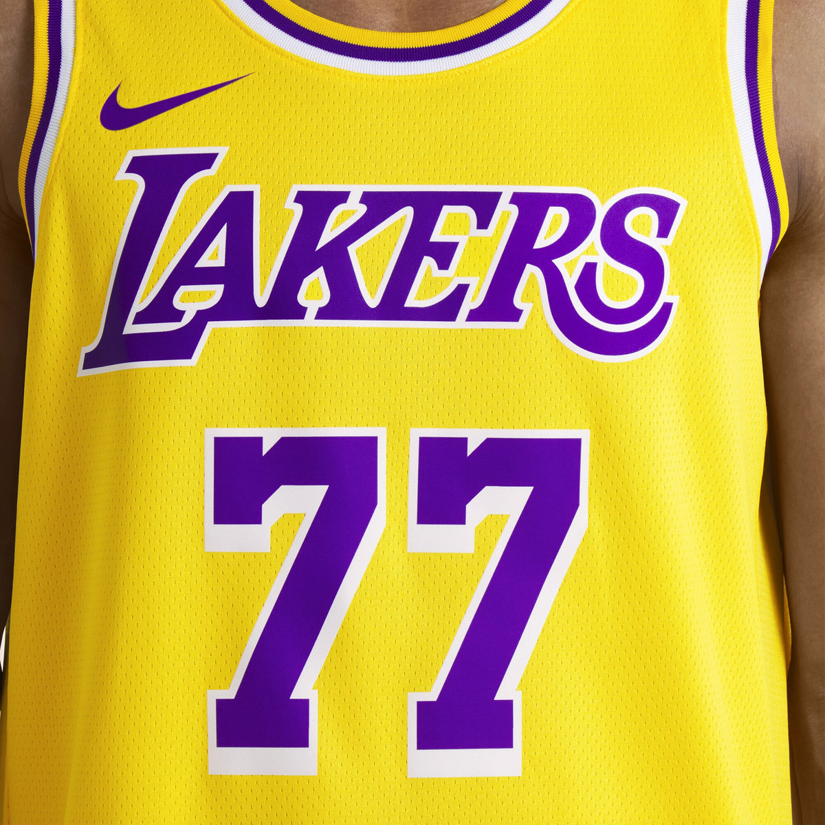 Luka Dončić Los Angeles Lakers Swingman Icon Basketball Jersey - Unisex