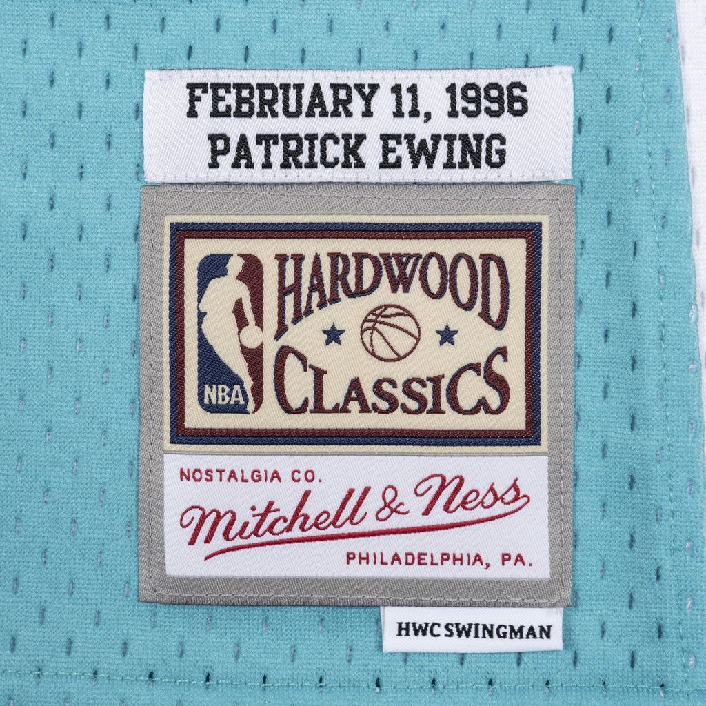 Patrick Ewing New York Knicks 1996 All - Star Authentic Swingman Basketball Jersey - Teal