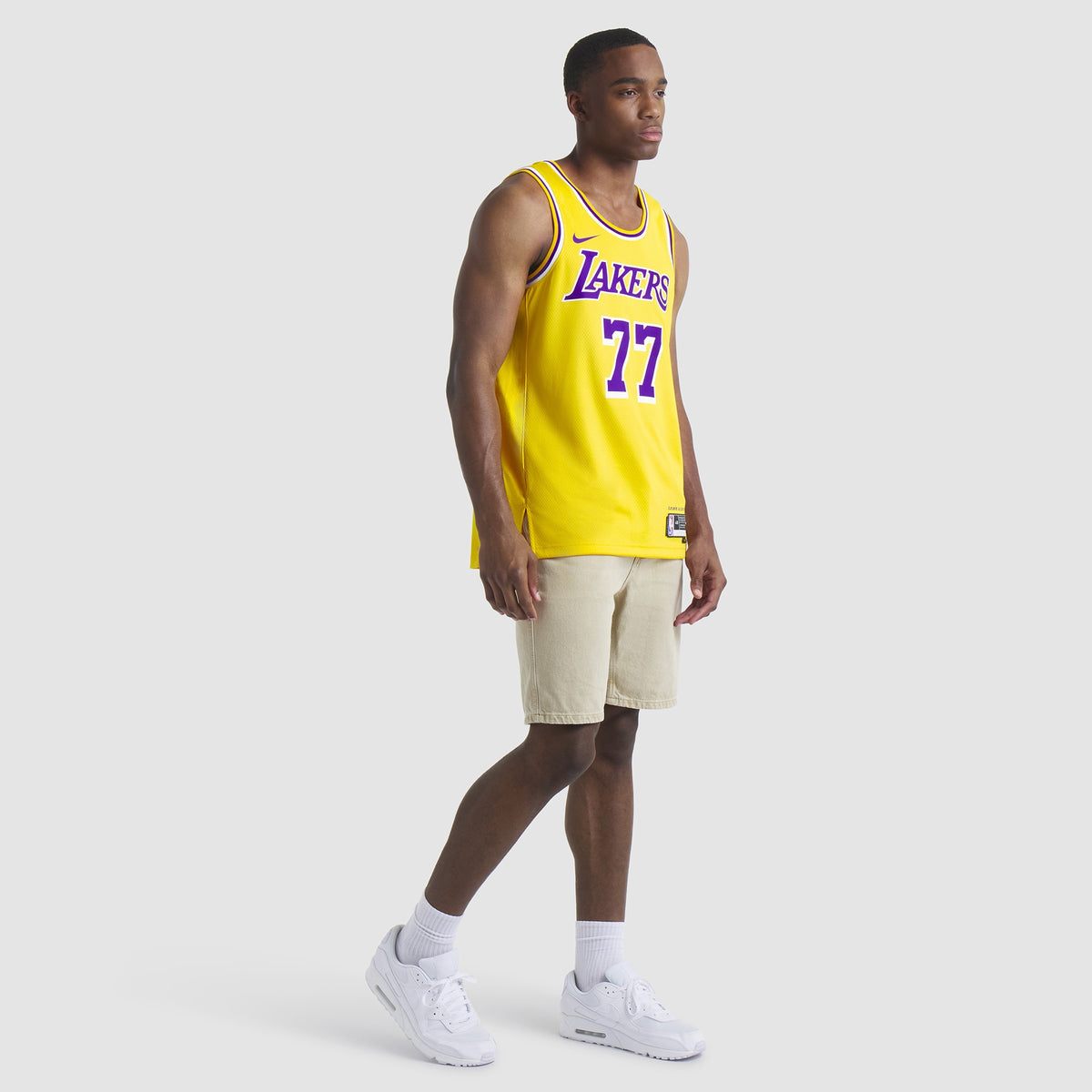Luka Dončić Los Angeles Lakers Swingman Icon Basketball Jersey - Unisex
