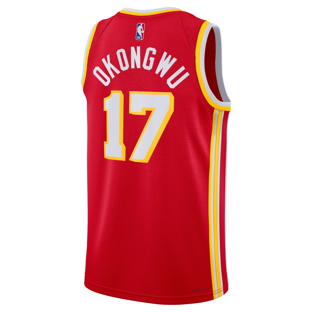Onyeka Okongwu Atlanta Hawks Icon Edition Swingman Basketball Jersey - Red - Unisex