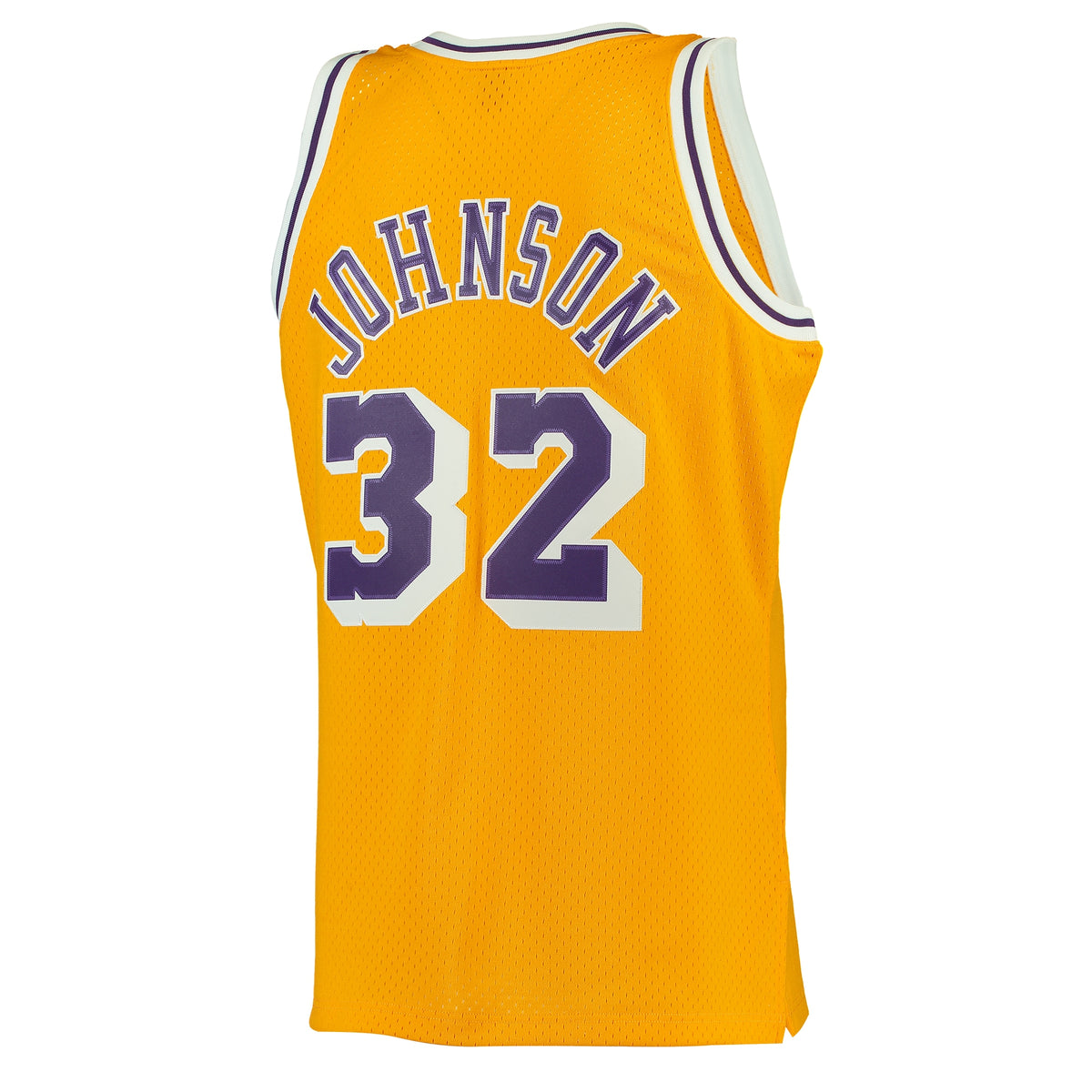 Magic Johnson Los Angeles Lakers 1984 - 85 Hardwood Classics Swingman Basketball Jersey - Mens