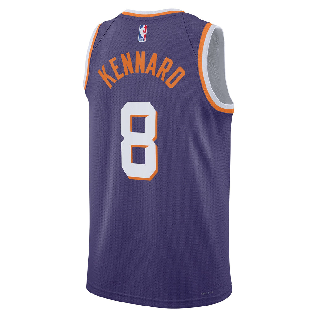 Luke Kennard Phoenix Suns Icon Edition Swingman Basketball Jersey - Purple - Unisex
