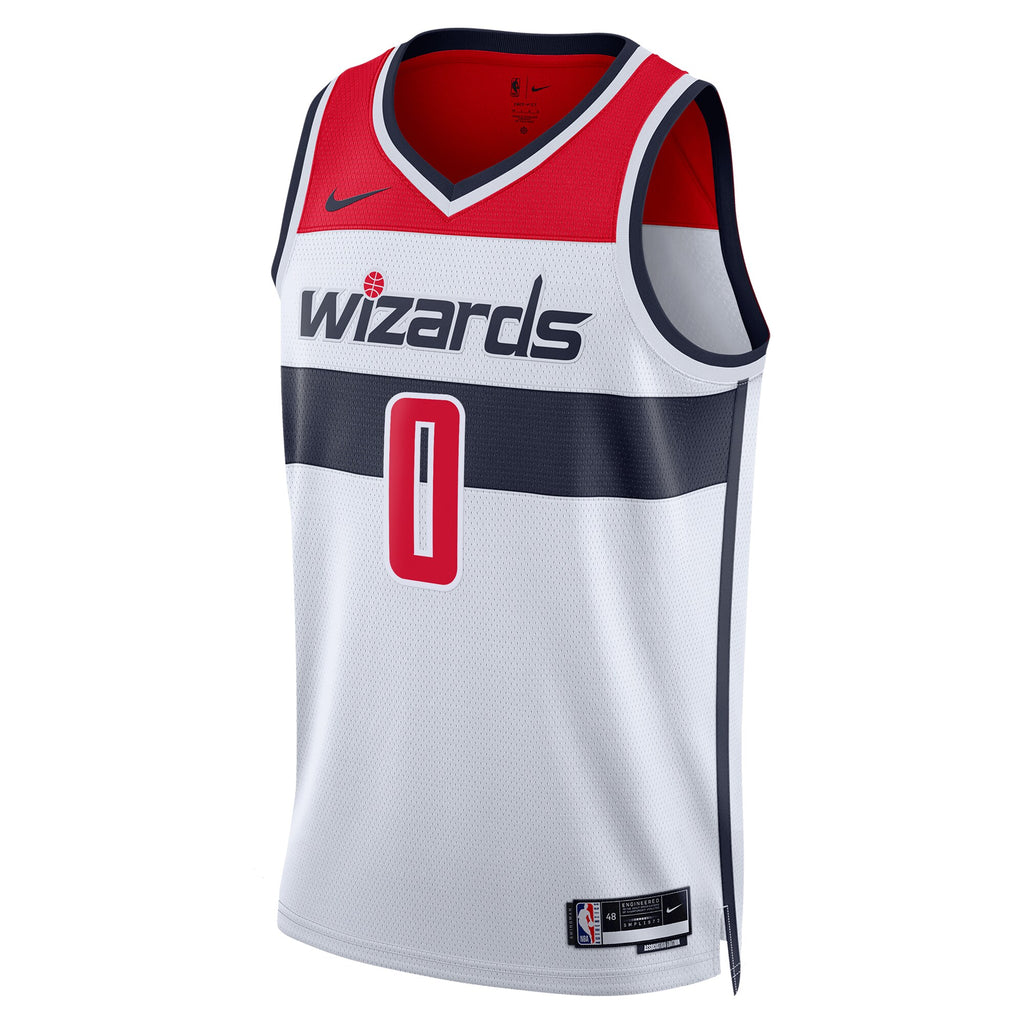 Bilal Coulibaly Washington Wizards Association Edition Swingman Basketball Jersey - White - Unisex