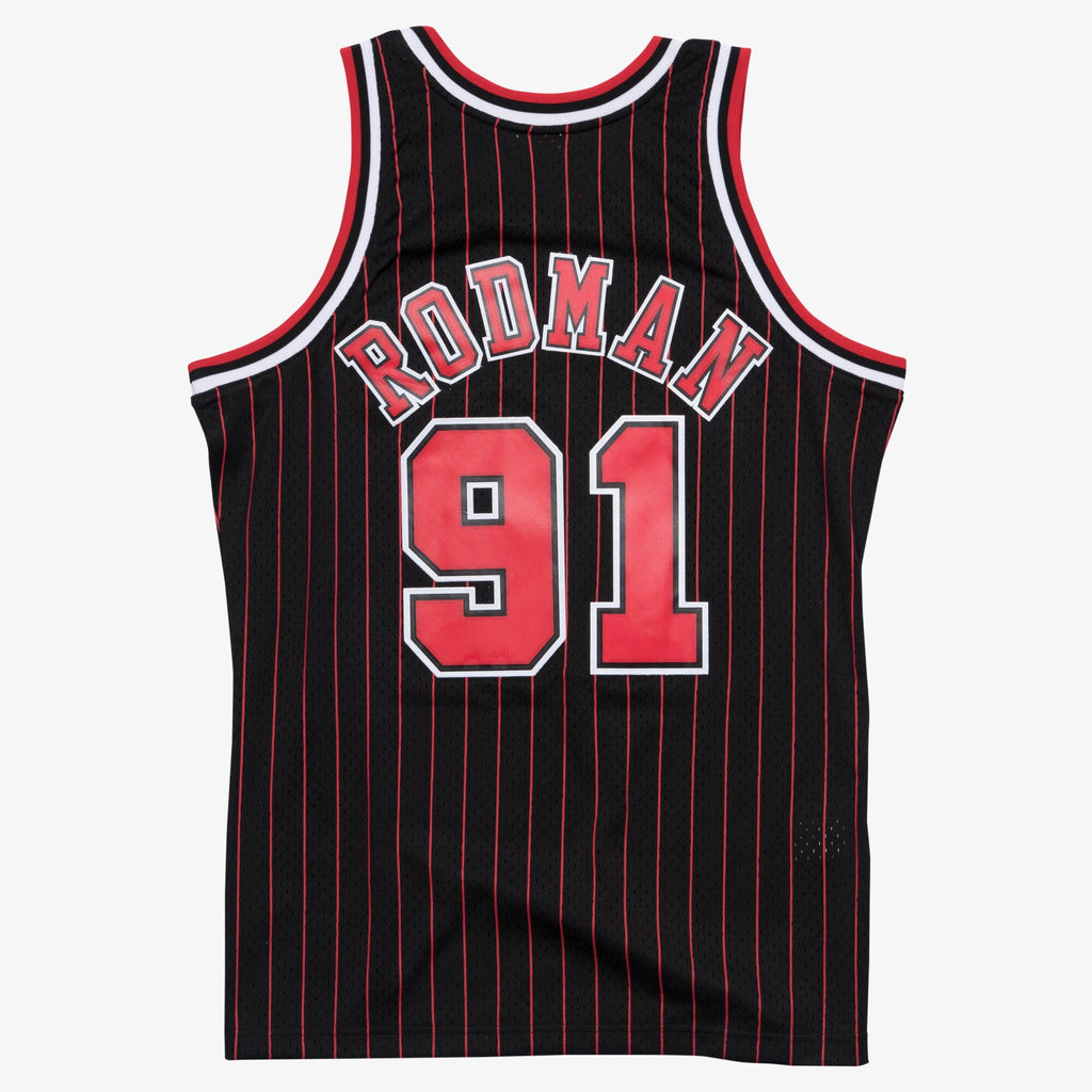 Dennis Rodman Chicago Bulls 1995 - 96 Swingman Alternate Basketball Jersey