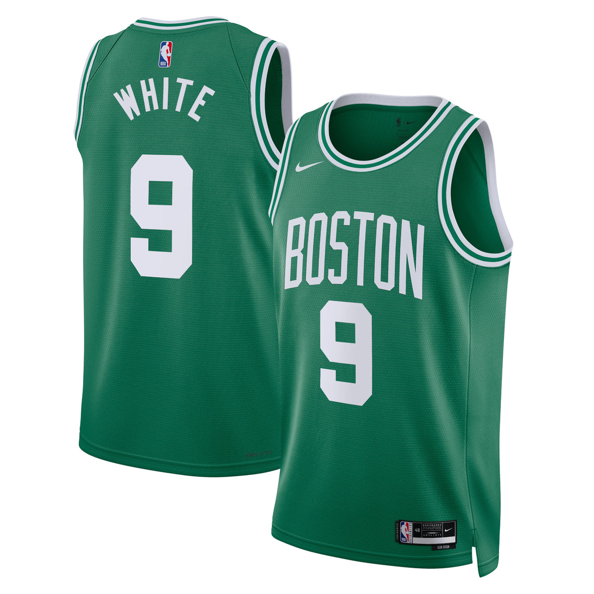 Derrick White Boston Celtics Icon Edition Swingman Basketball Jersey - Kelly Green - Unisex