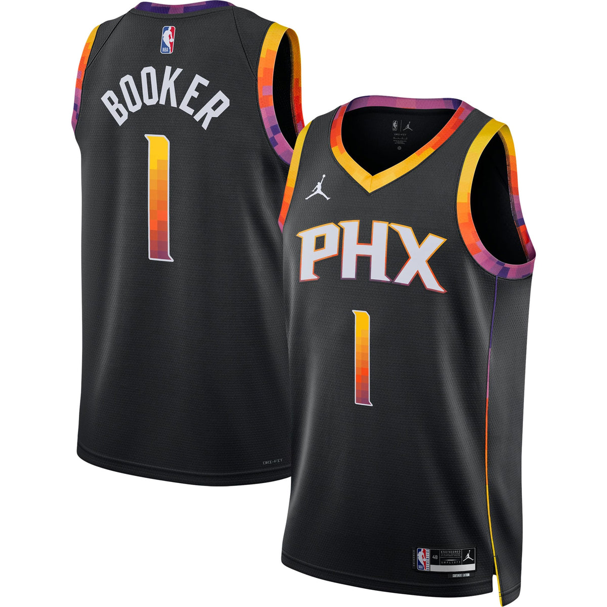Devin Booker Phoenix Suns Statement Edition Swingman Basketball Jersey - Unisex