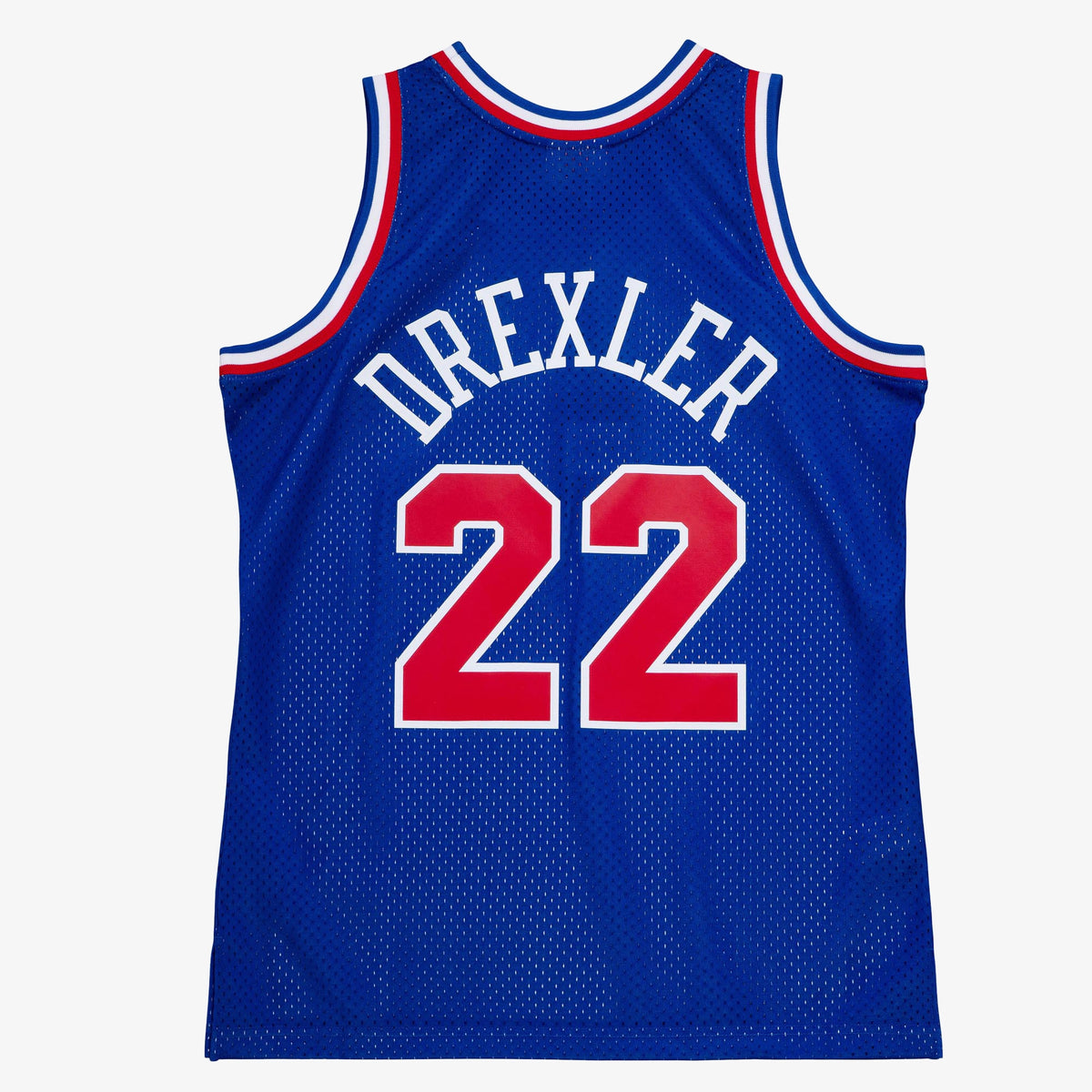 Clyde Drexler Portland Trail Blazers 1992 All - Star West Authentic Basketball Jersey - Royal Blue