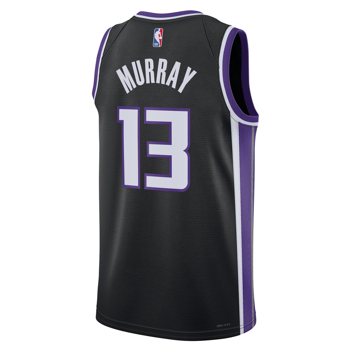 Keegan Murray Sacramento Kings Icon Edition Swingman Basketball Jersey - Black - Unisex