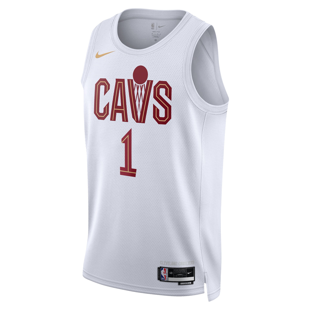Max Strus Cleveland Cavaliers Association Edition Swingman Basketball Jersey - White - Unisex
