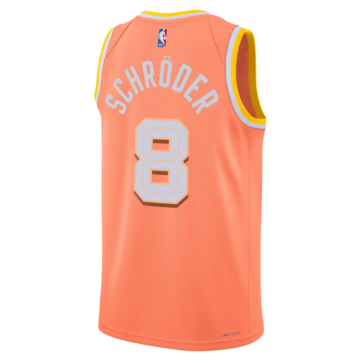 Dennis Schröder Cleveland Cavaliers 2025/26 City Edition Swingman Basketball Jersey - Orange - Unisex