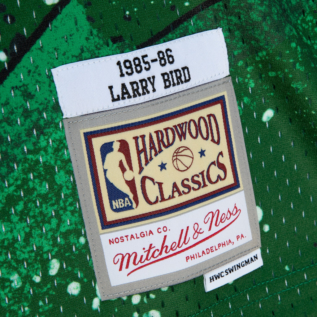 Larry Bird Boston Celtics 1985 Hyper Hoops Swingman Basketball Jersey - Green