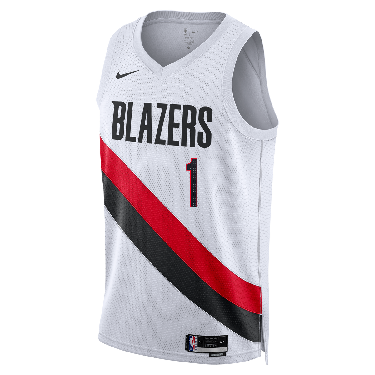 Ja Morant Portland Trail Blazers Association Edition Replica Swingman Basketball Jersey - White - Unisex
