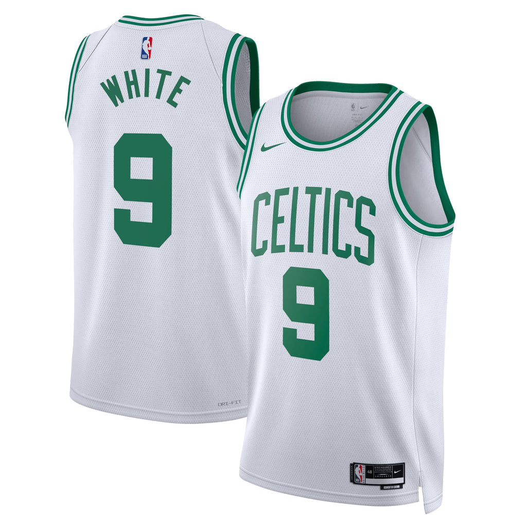 Derrick White Boston Celtics Association Edition Swingman Basketball Jersey - White - Unisex
