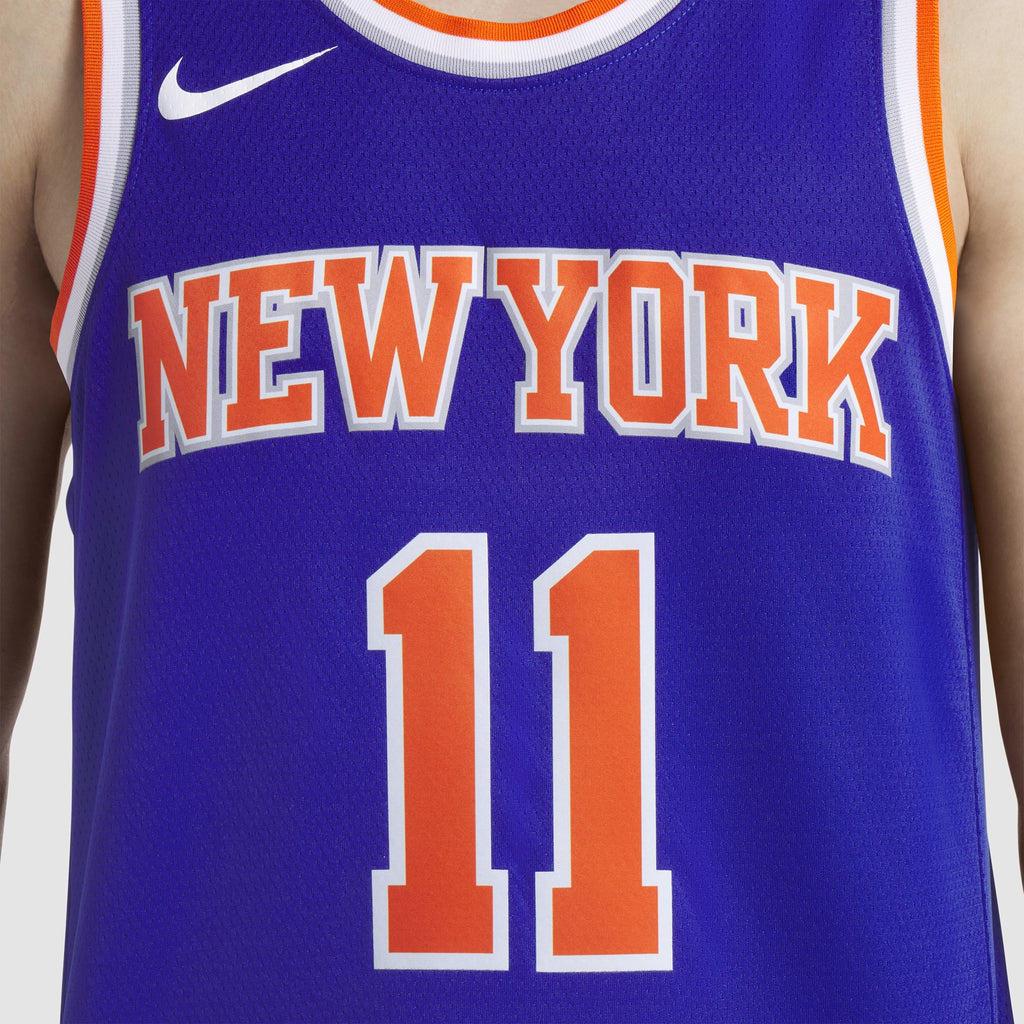 Jalen Brunson New York Knicks Replica Swingman Icon Basketball Jersey - Unisex