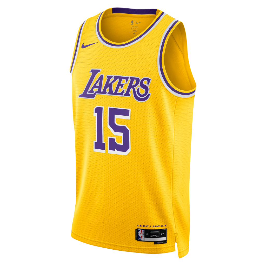 Austin Reaves Los Angeles Lakers Icon Edition Swingman Basketball Jersey - Gold - Unisex
