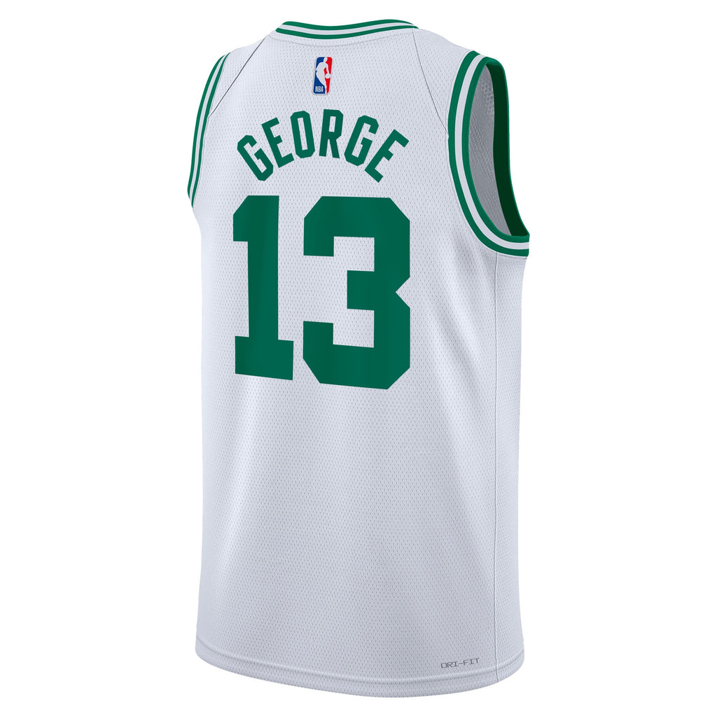 Paul George Boston Celtics Association Edition Swingman Basketball Jersey - White - Unisex