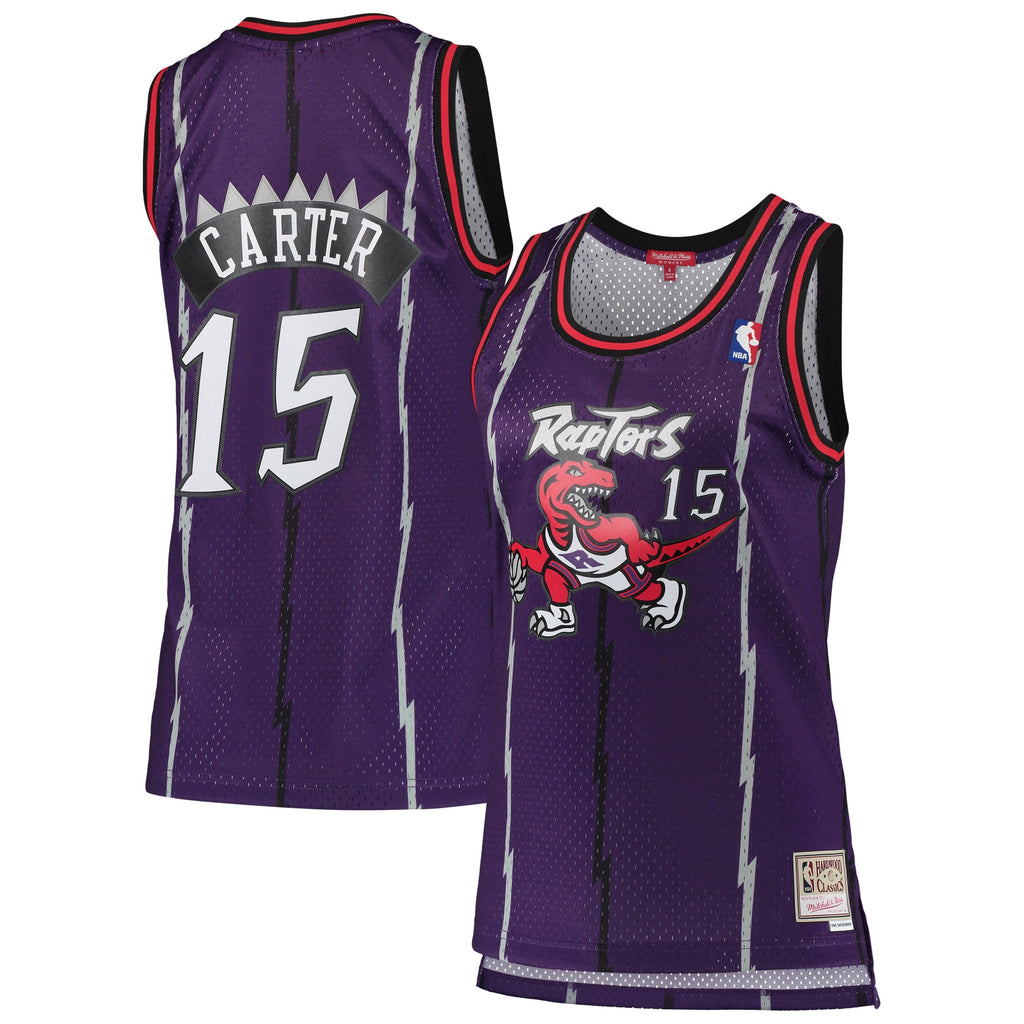 Vince Carter Toronto Raptors 1998 - 99 Hardwood Classics Swingman Basketball Jersey - Womens