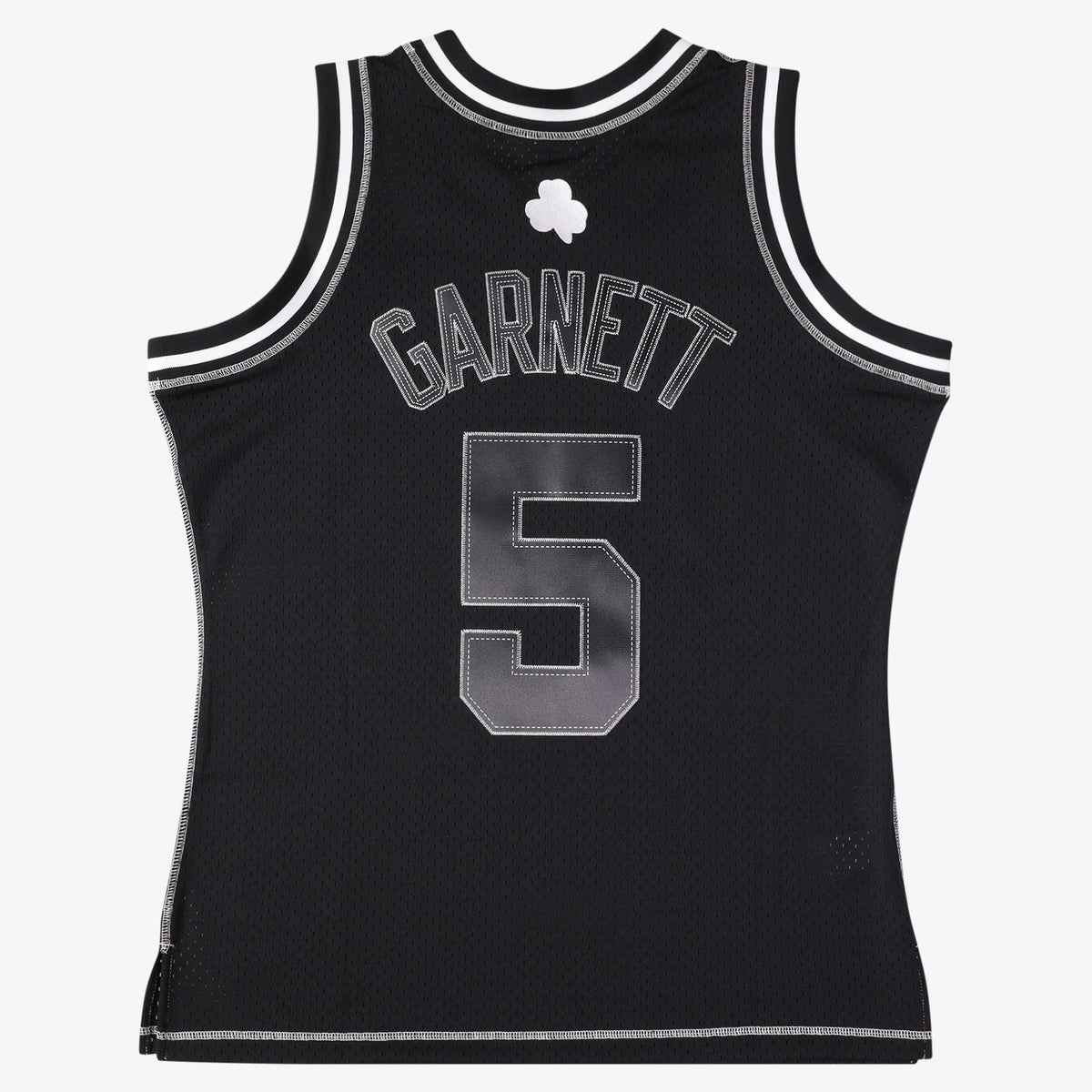 Kevin Garnett Boston Celtics 2007 Contrast 2K Swingman Basketball Jersey - Black