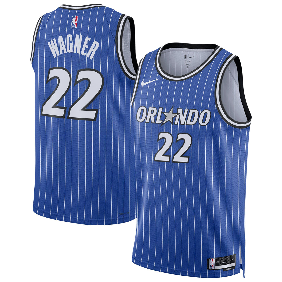 Moritz Wagner Orlando Magic Replica Swingman Icon Basketball Jersey - Unisex