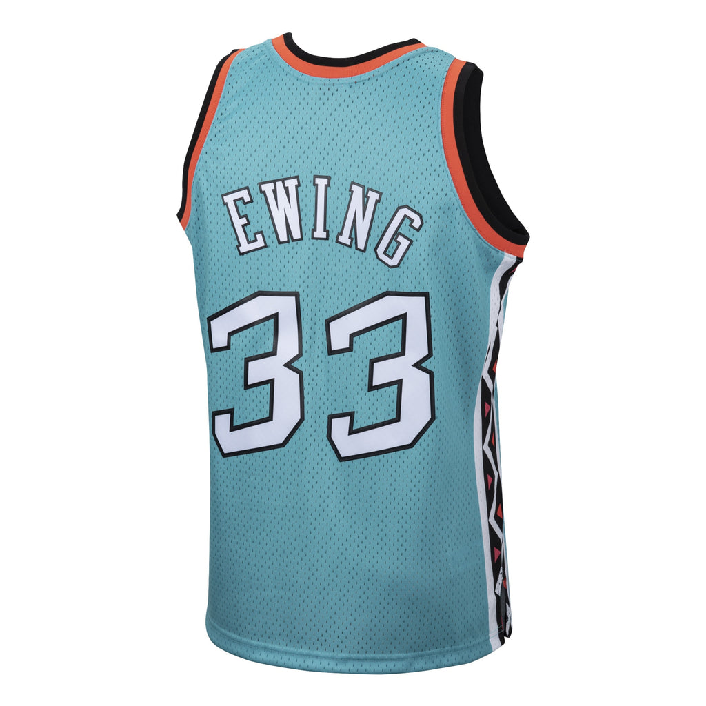 Patrick Ewing New York Knicks 1996 All - Star Authentic Swingman Basketball Jersey - Teal