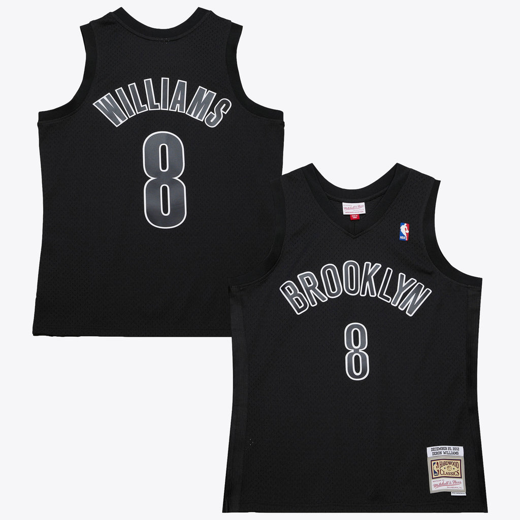Deron Williams Brooklyn Nets 2012 Day Authentic Basketball Jersey - Black