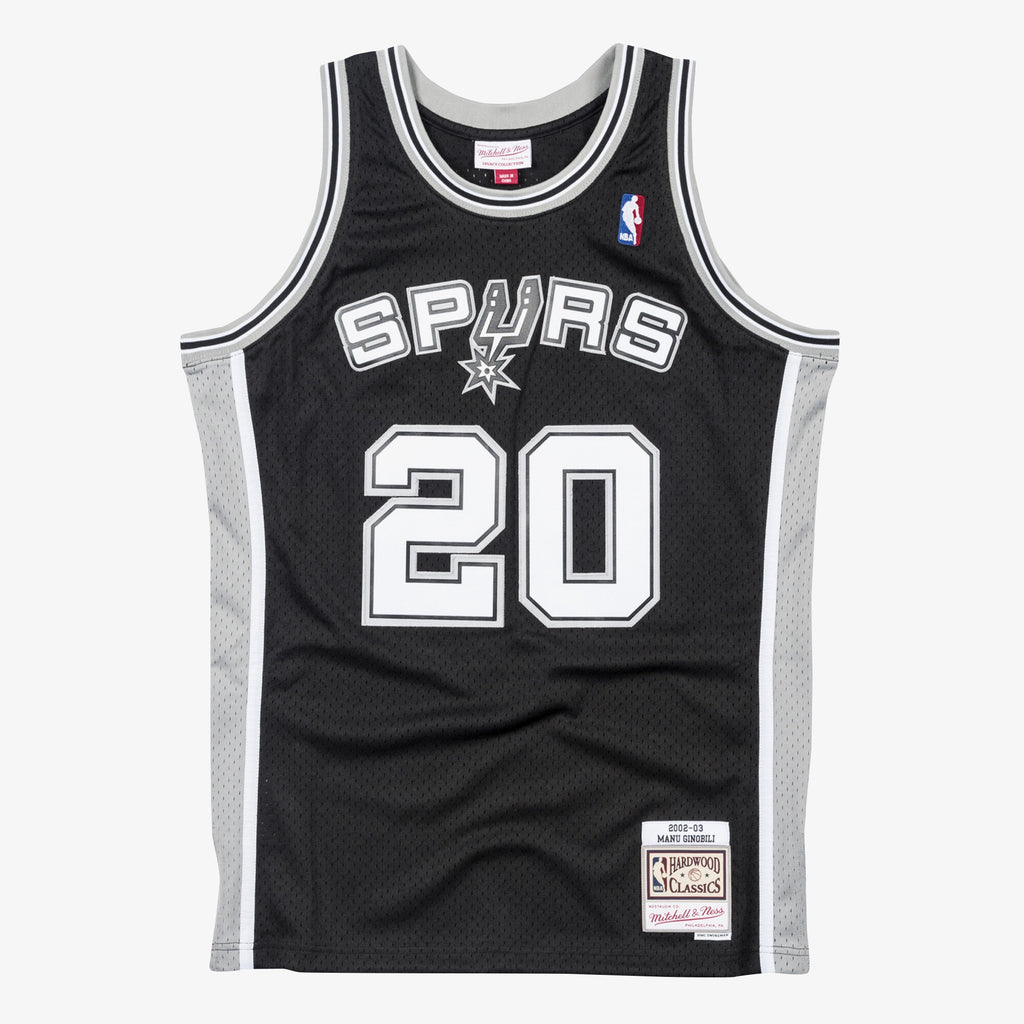 Manu Ginobili San Antonio Spurs 2002 - 03 Swingman Basketball Jersey