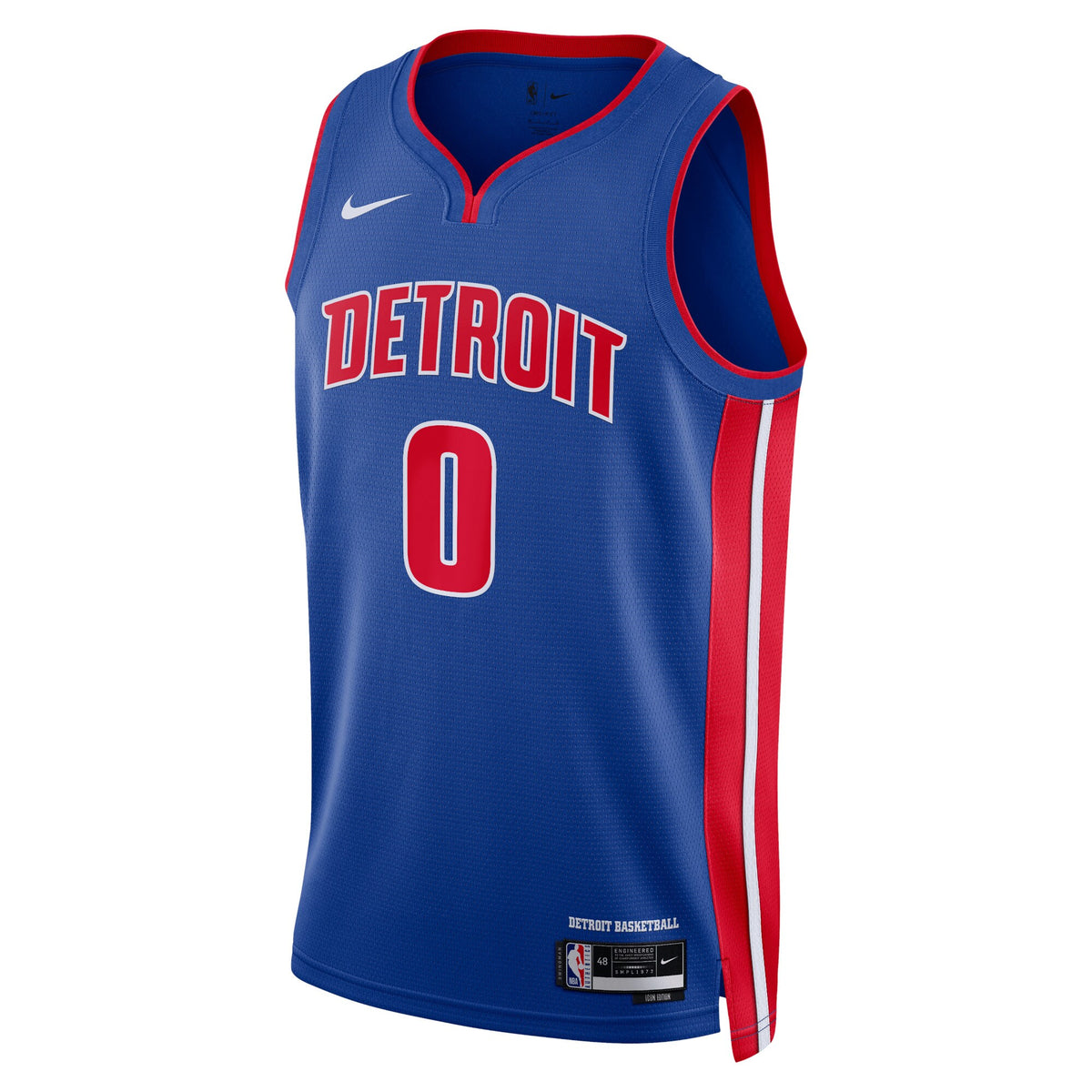 Jalen Duren Detroit Pistons Icon Edition Swingman Basketball Jersey - Blue - Unisex