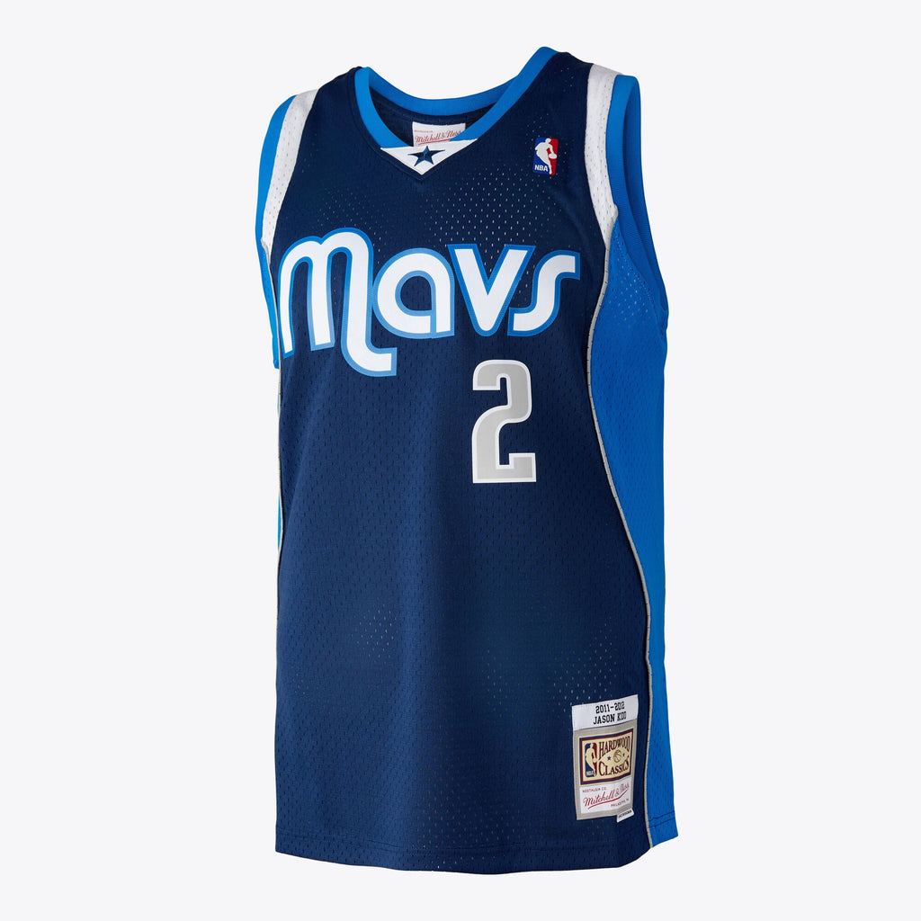 Jason Kidd Dallas Mavericks 2011 Authentic Swingman Basketball Jersey - Ash Blue