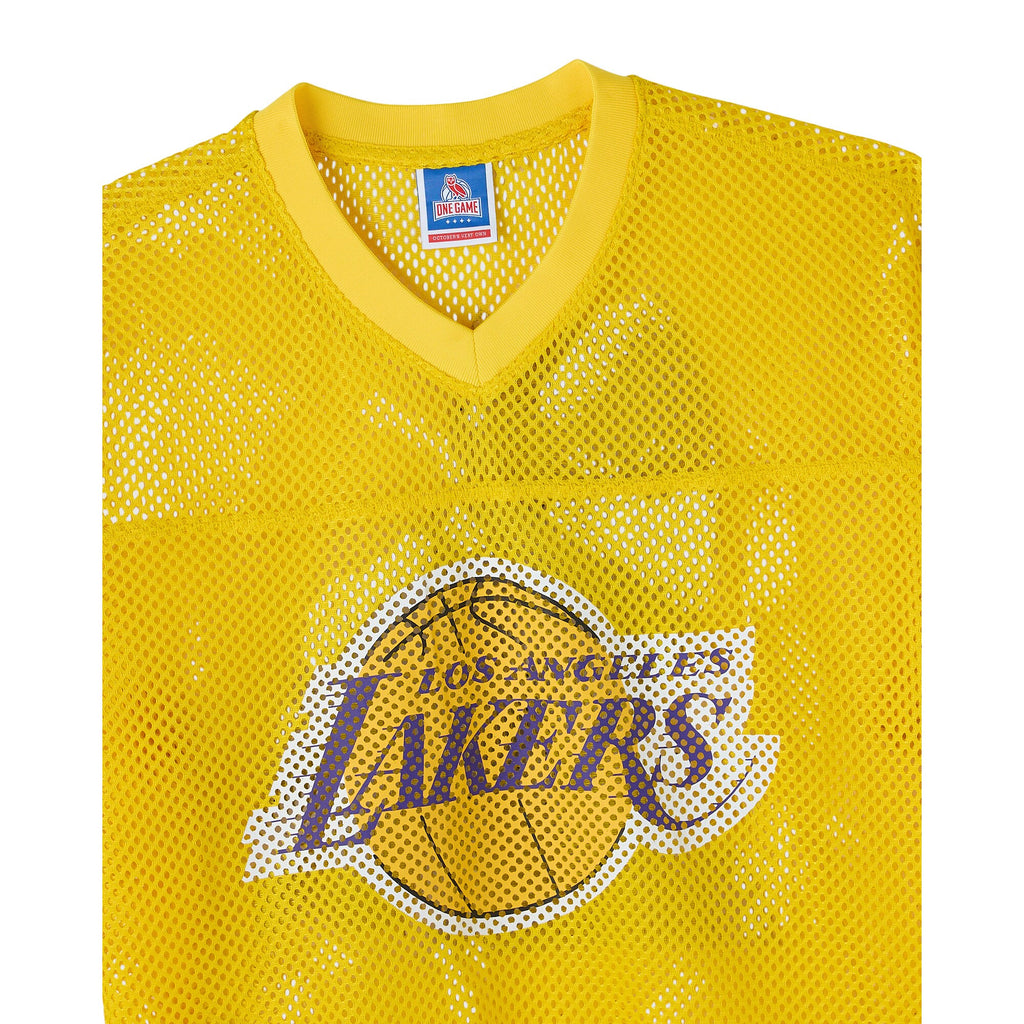 Los Angeles Lakers OVO Mesh Football Basketball Jersey - Mens