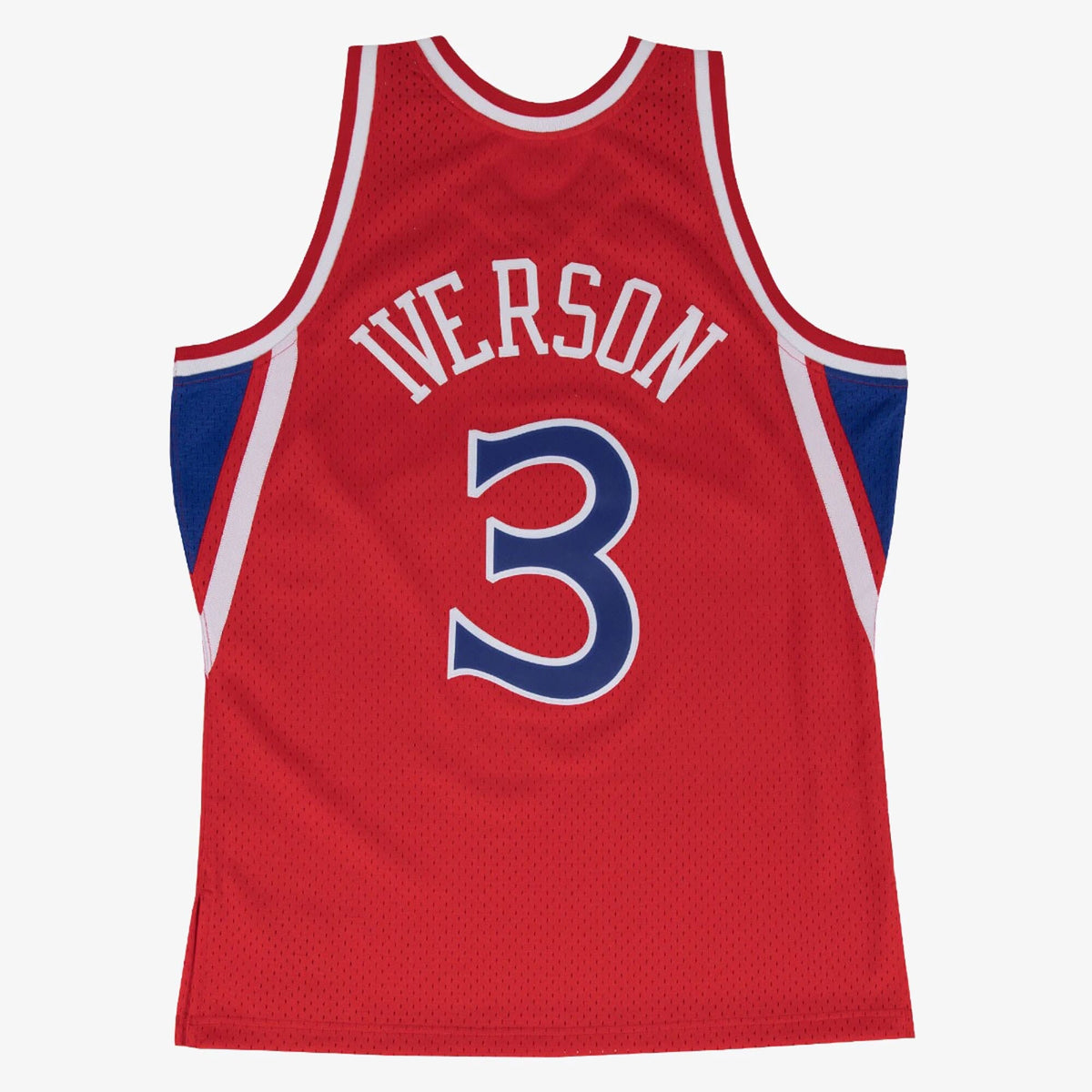 Allen Iverson Philadelphia 76ers 1996 - 97 Swingman Road Basketball Jersey