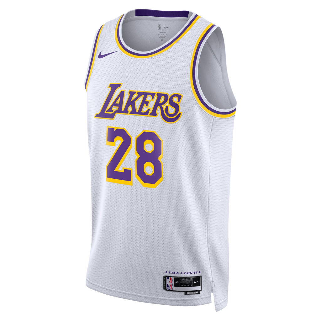 Rui Hachimura Los Angeles Lakers Association Edition Swingman Basketball Jersey - White - Unisex