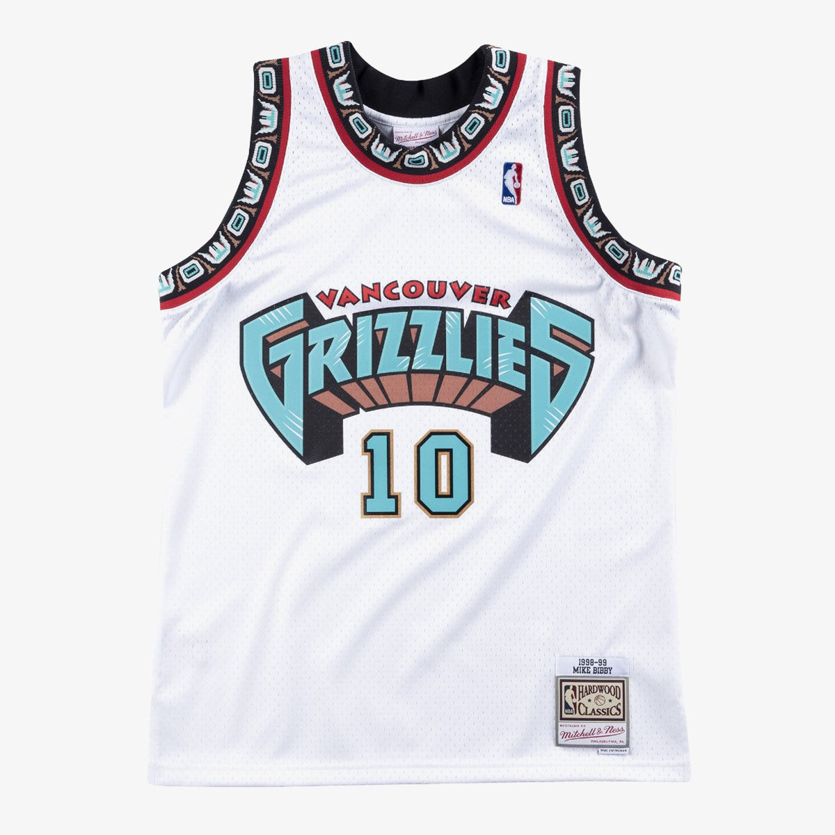 Mike Bibby Vancouver Grizzlies Swingman Home Basketball Jersey - Mens