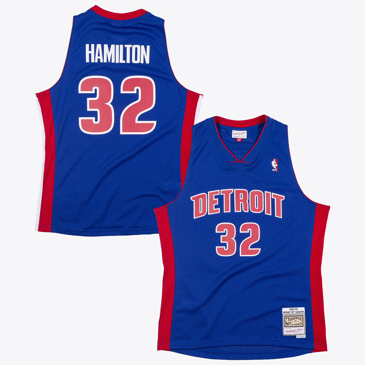 Richard Hamilton Detroit Pistons 2003 Authentic Swingman Basketball Jersey - Royal Blue