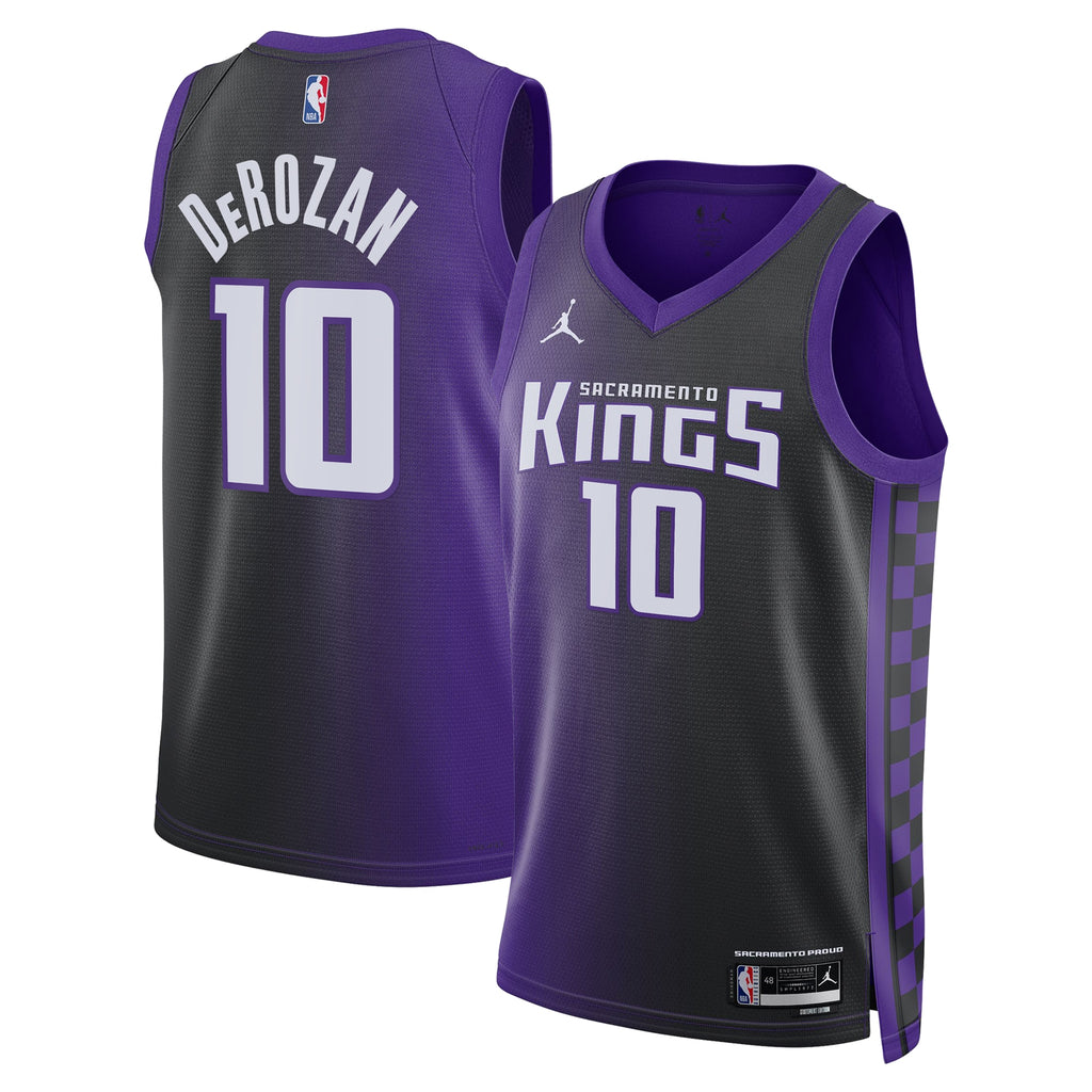 DeMar DeRozan Sacramento Kings Statement Edition Swingman Basketball Jersey - Purple - Unisex