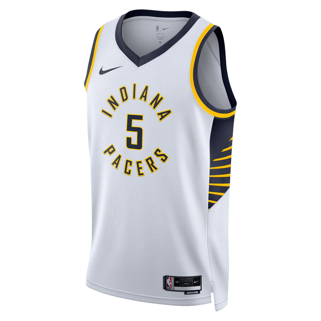 Jarace Walker Indiana Pacers Association Edition Swingman Basketball Jersey - White - Unisex