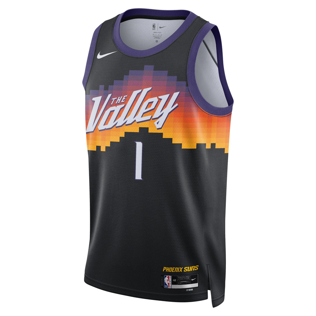 Devin Booker Phoenix Suns 2025/26 City Edition Swingman Basketball Jersey - Black - Unisex