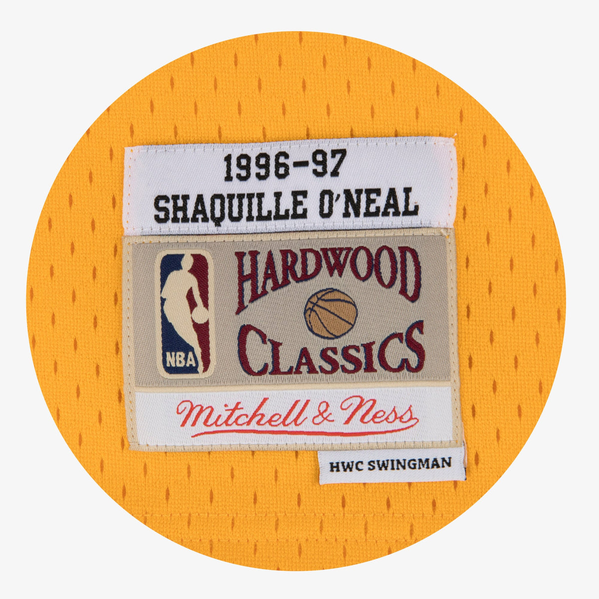 Shaquille O'Neal Los Angeles Lakers 1996 Swingman Basketball Jersey