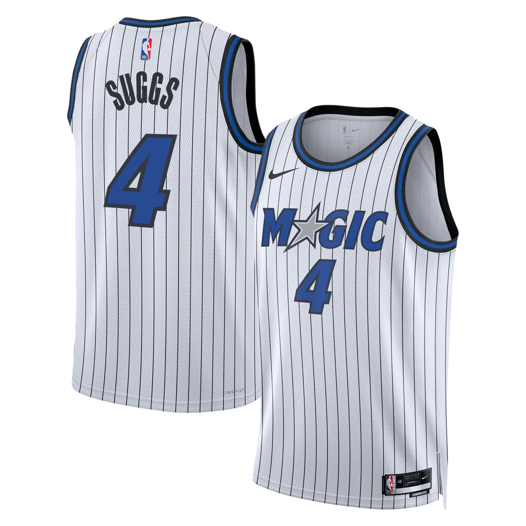 Jalen Suggs Orlando Magic Association Edition Replica Swingman Basketball Jersey - White - Unisex