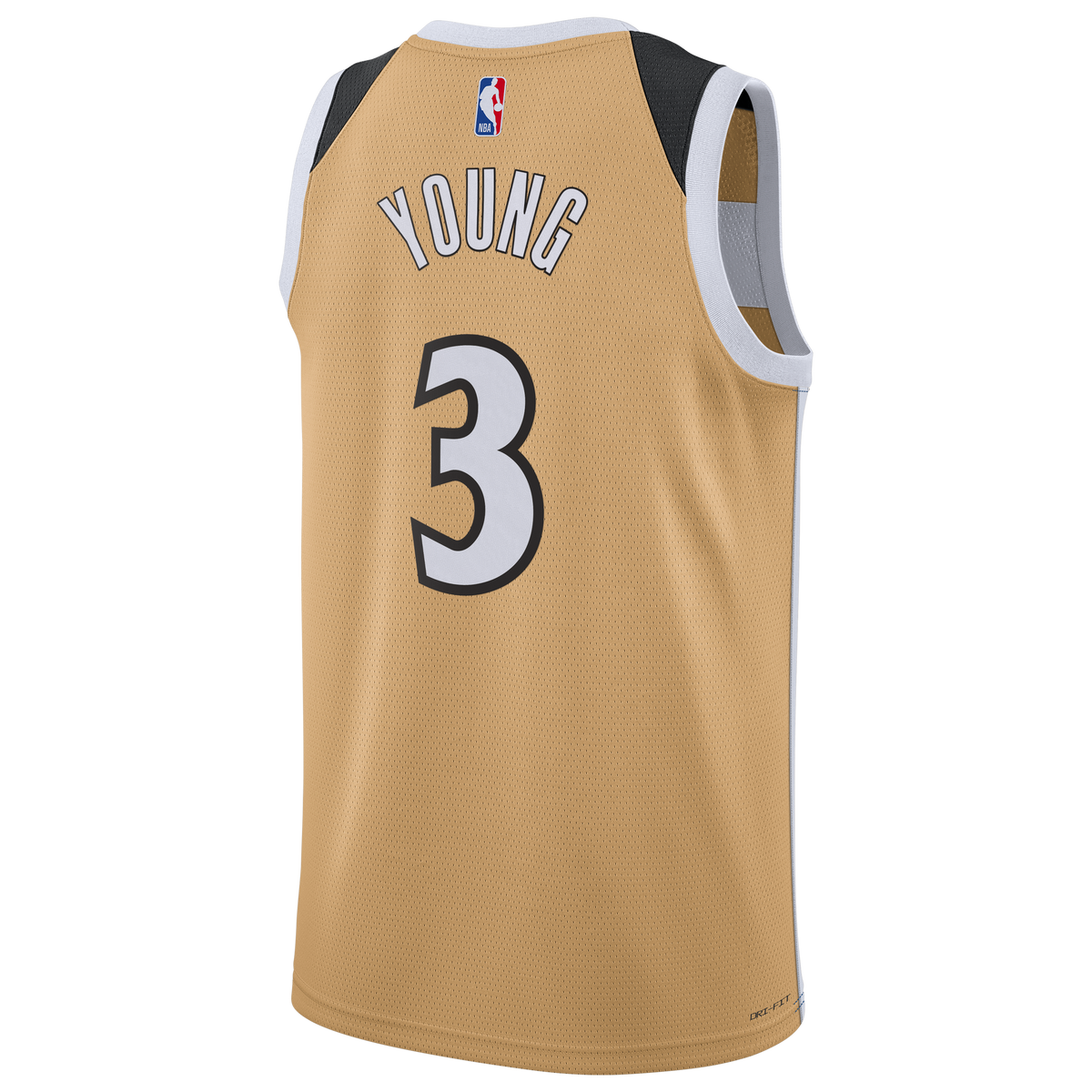 Trae Young Washington Wizards 2025/26 City Edition Swingman Basketball Jersey - Tan - Unisex