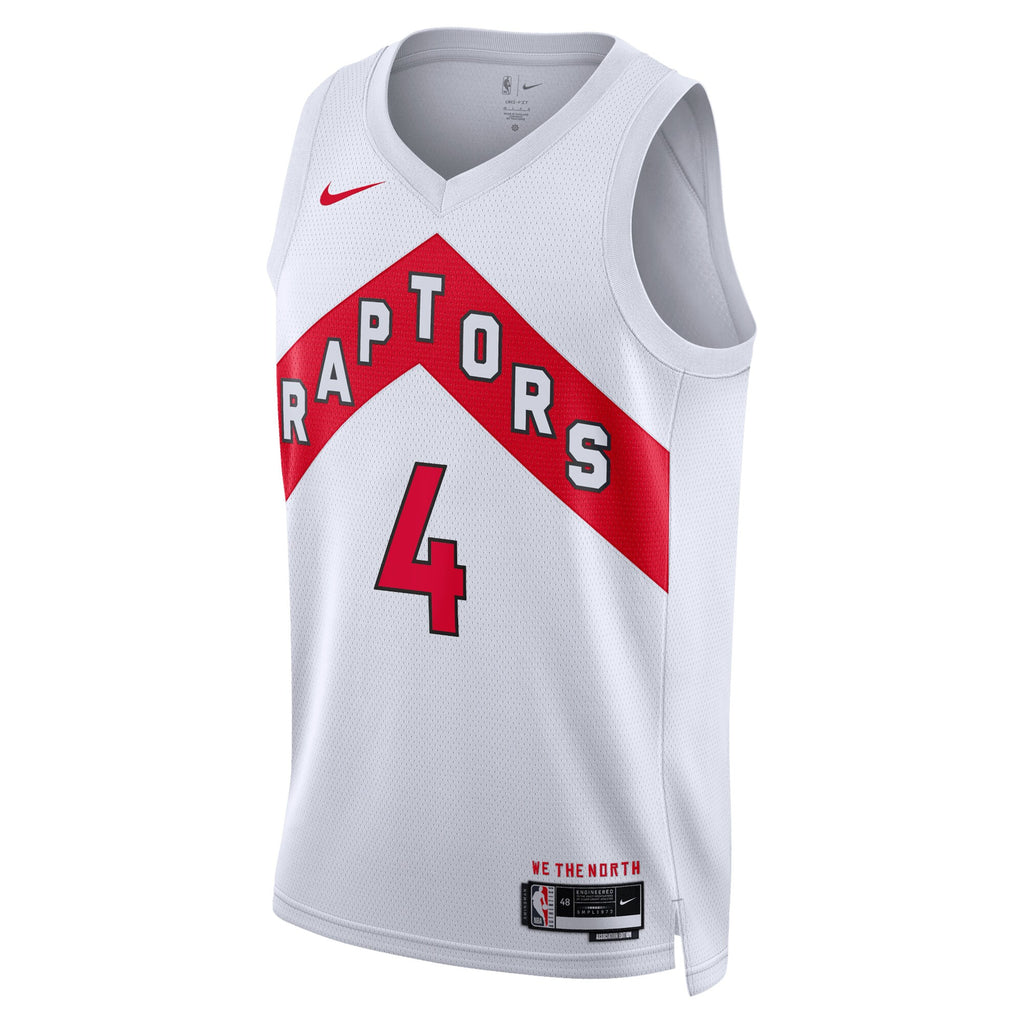 Scottie Barnes Toronto Raptors Association Edition Swingman Basketball Jersey - White - Unisex