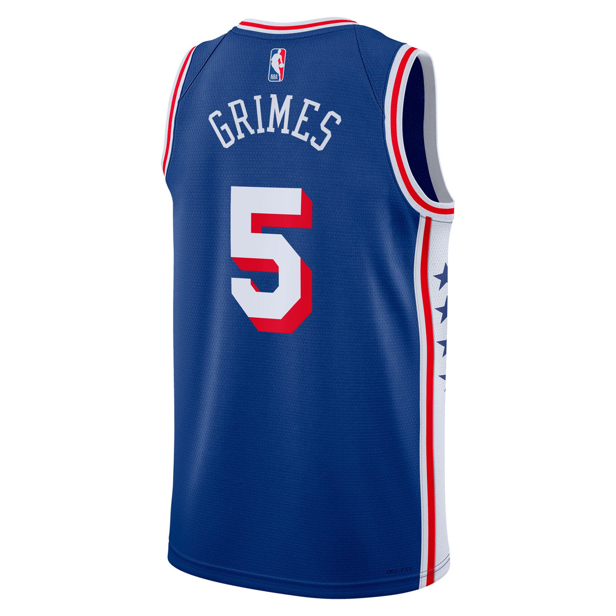 Quentin Grimes Philadelphia 76ers Icon Edition Swingman Basketball Jersey - Royal - Unisex