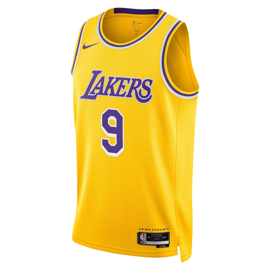 Bronny James Los Angeles Lakers Swingman Icon Basketball Jersey - Gold - Unisex