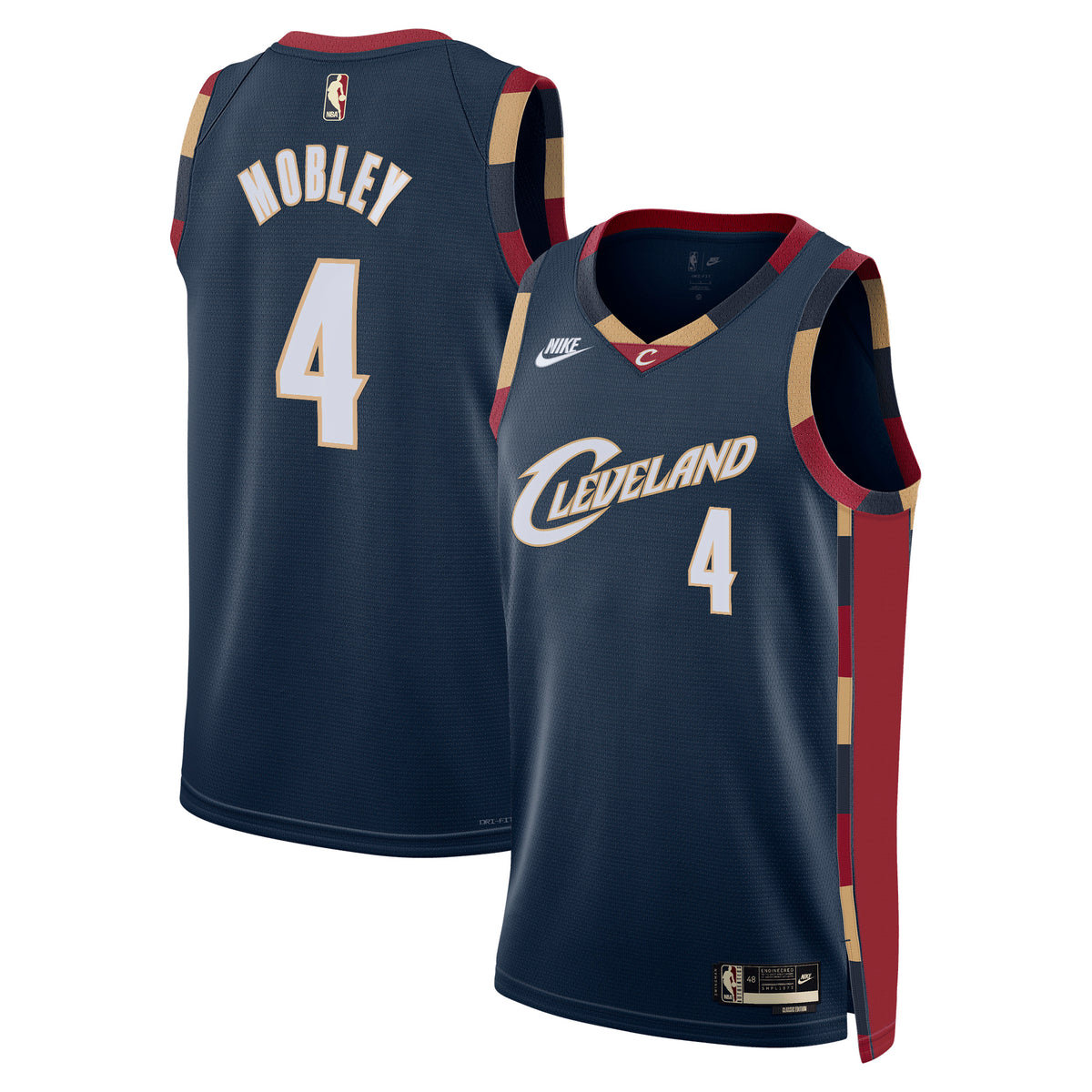 Evan Mobley Cleveland Cavaliers Classic Edition Basketball Jersey - Navy - Unisex