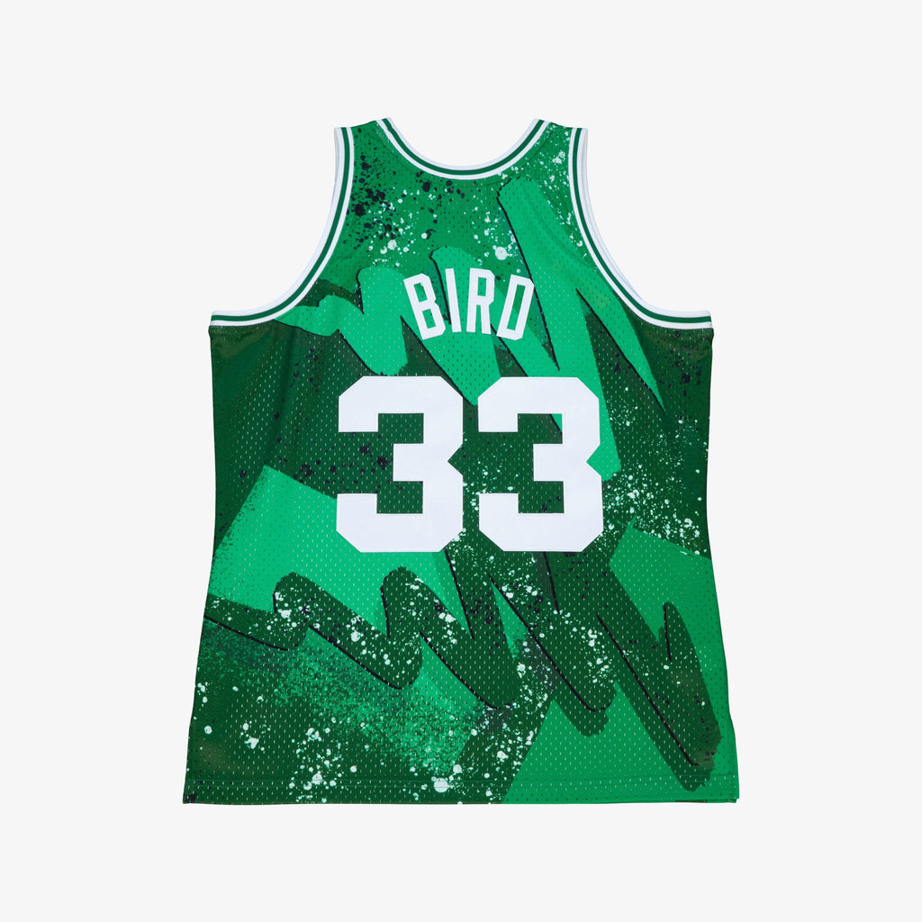 Larry Bird Boston Celtics 1985 Hyper Hoops Swingman Basketball Jersey - Green