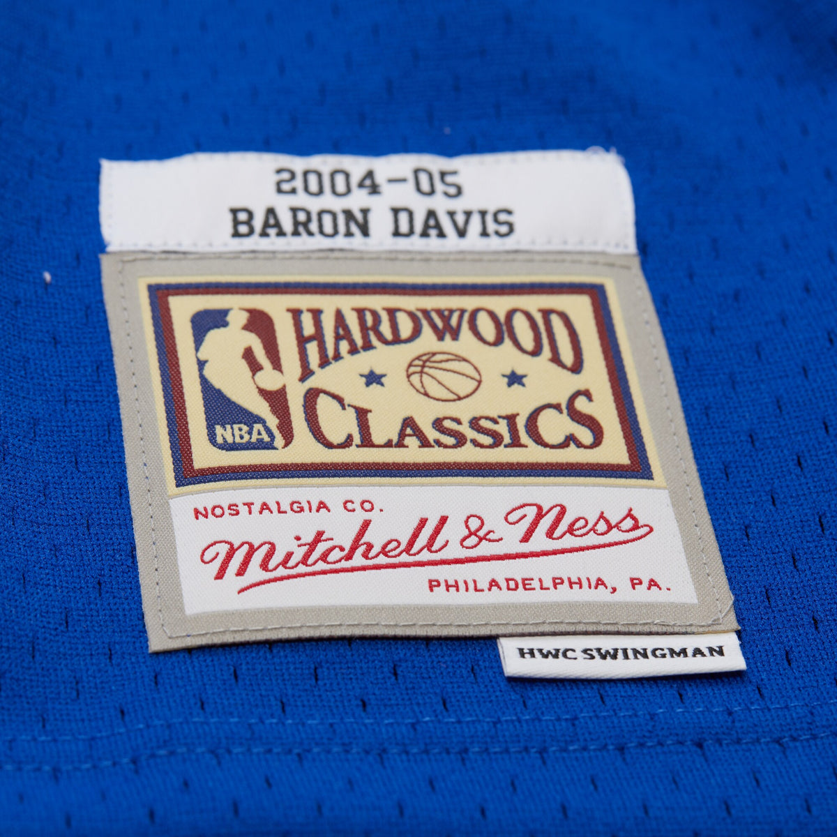 Baron Davis Golden State Warriors 2004 Swingman Basketball Jersey