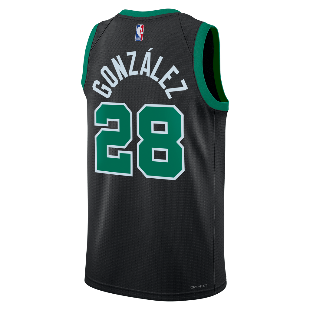Hugo González Boston Celtics Statement Edition Swingman Basketball Jersey - Black - Unisex