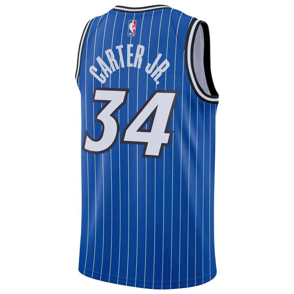 Wendell Carter Jr. Orlando Magic Icon Edition Replica Swingman Basketball Jersey - Blue - Unisex