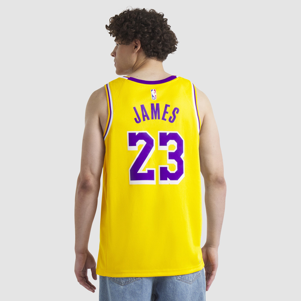 LeBron James Los Angeles Lakers Swingman Icon Basketball Jersey - Unisex