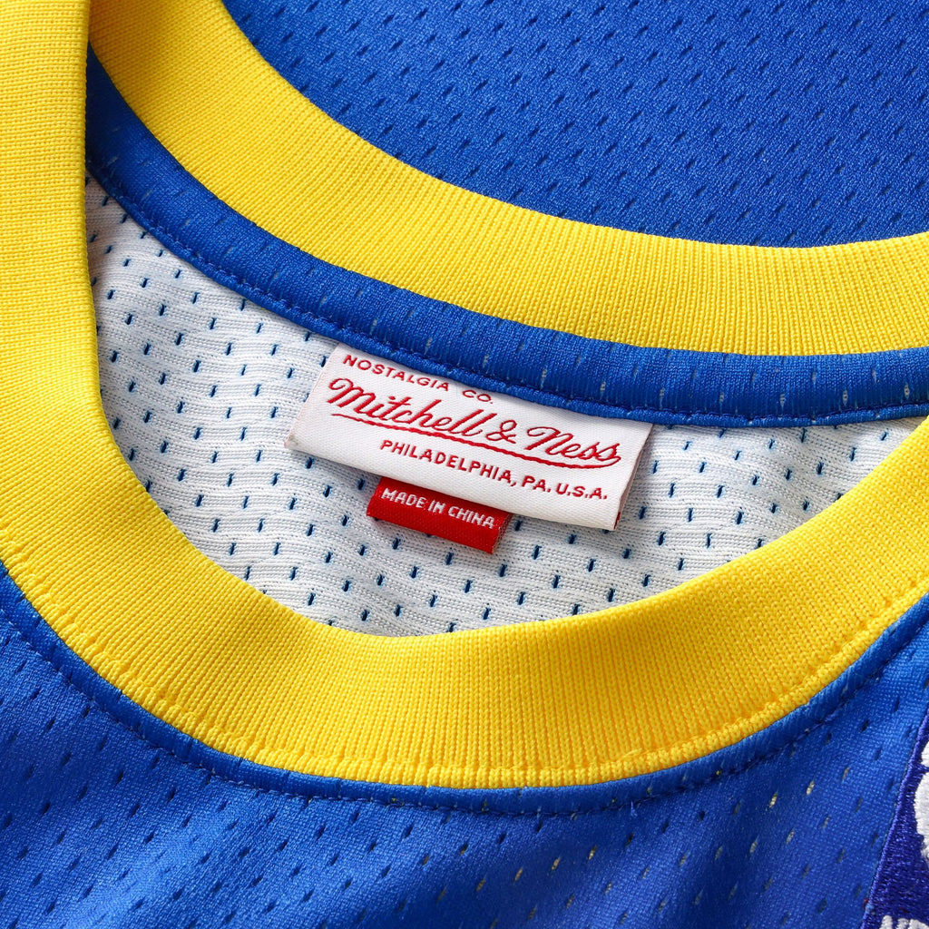 Dikembe Mutombo Denver Nuggets Authentic Basketball Jersey - Royal Blue
