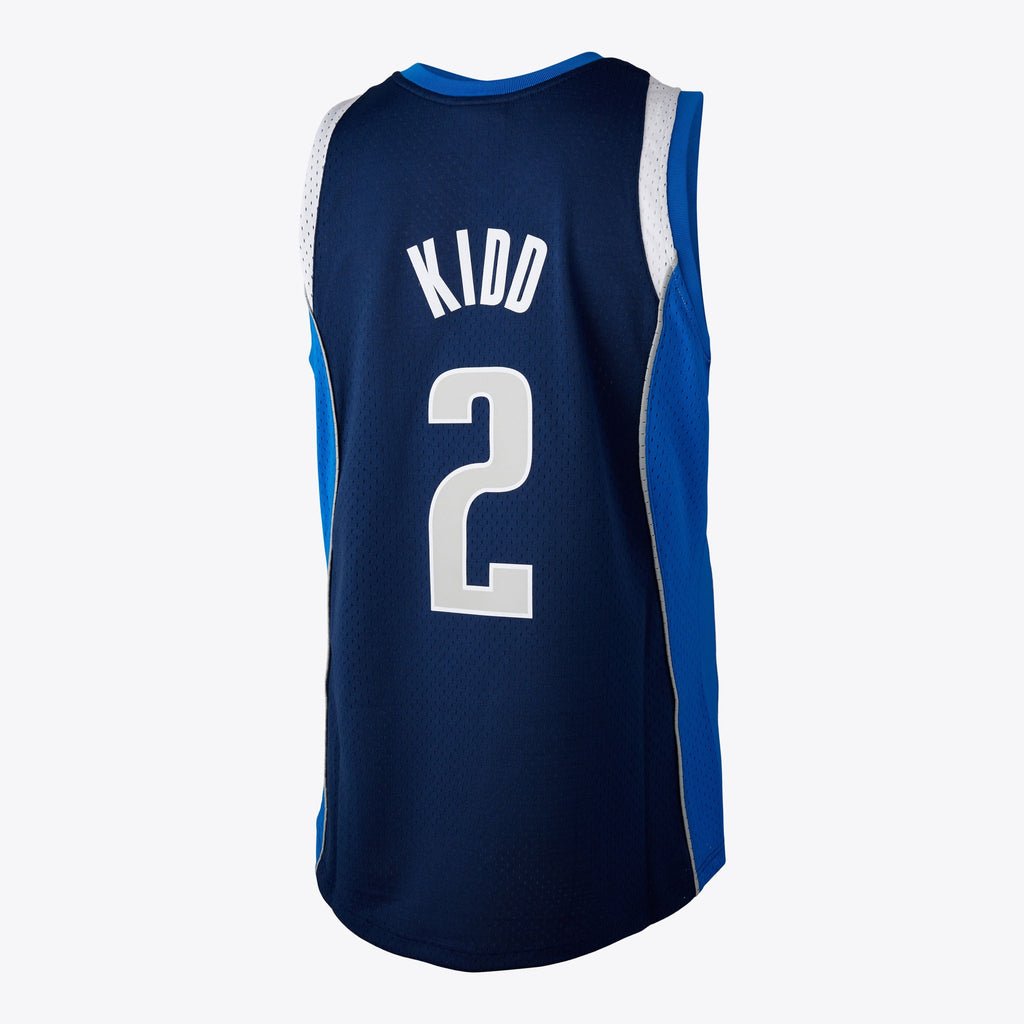 Jason Kidd Dallas Mavericks 2011 Authentic Swingman Basketball Jersey - Ash Blue